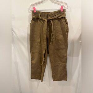 CABI Dark Khaki Pants Size M Style #5693